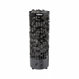 Riscaldatore elettrico per sauna - HARVIA Cilindro Black Steel PC70 6,8 kW