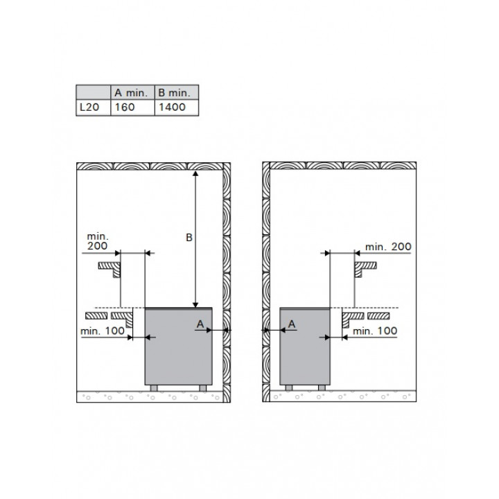 Riscaldatore elettrico per sauna - HARVIA Club Pro L20 20 kW