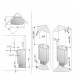 Riscaldatore elettrico per sauna - HARVIA Delta D23 2,3 kW