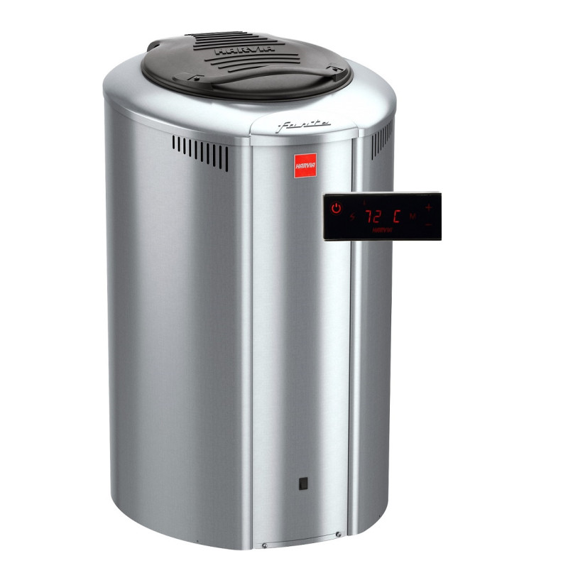 Stufa elettrica per sauna - HARVIA Forte AFB6 6kW, acciaio