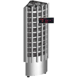 Stufa elettrica per sauna - HARVIA Glow Corner TRC70EE 6,8 kW 