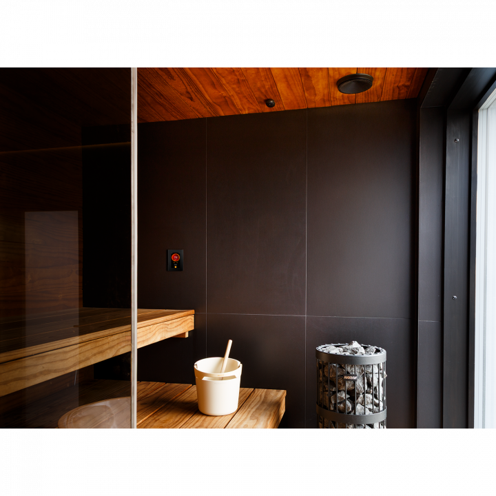 Riscaldatore elettrico per sauna - Harvia Legend PO110FC 10,8 kW WiFi nero