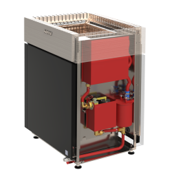 Riscaldatore elettrico per sauna - HARVIA Qube Combi 