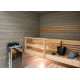 Riscaldatore elettrico per sauna - HARVIA The Wall SW90 9,0 kW con pannello di controllo