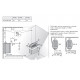 Riscaldatore elettrico per sauna HARVIA Vega BC45 con interruttori manuali