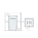 Stufa elettrica per sauna - HUUM CORE BK - 5 Stufa elettrica per sauna - HUUM CORE BK - 5