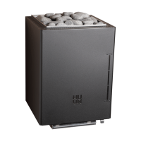 Riscaldatore elettrico per sauna - HUUM Core Wall Combi, nero