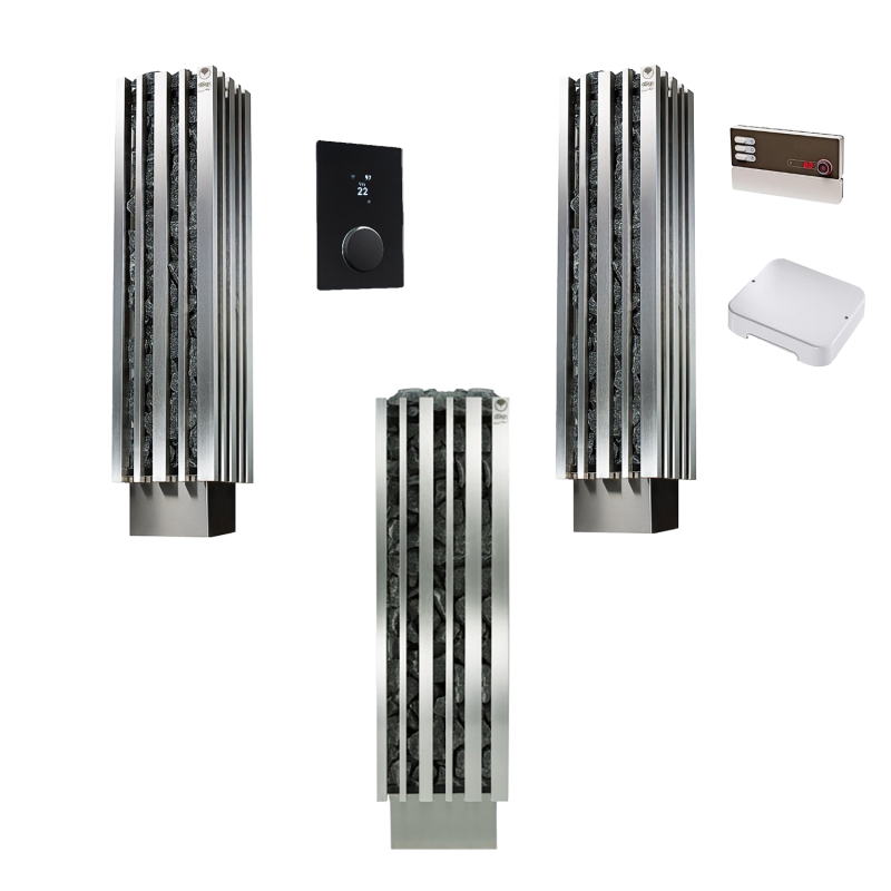 Stufa elettrica per sauna - IKI MONOLITH 13,8 kW