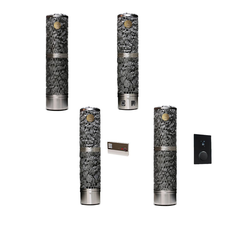 Stufa elettrica per sauna - IKI PILARI 6 kW