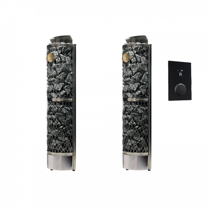 Riscaldatore elettrico per sauna - IKI WALL 7,6 kW