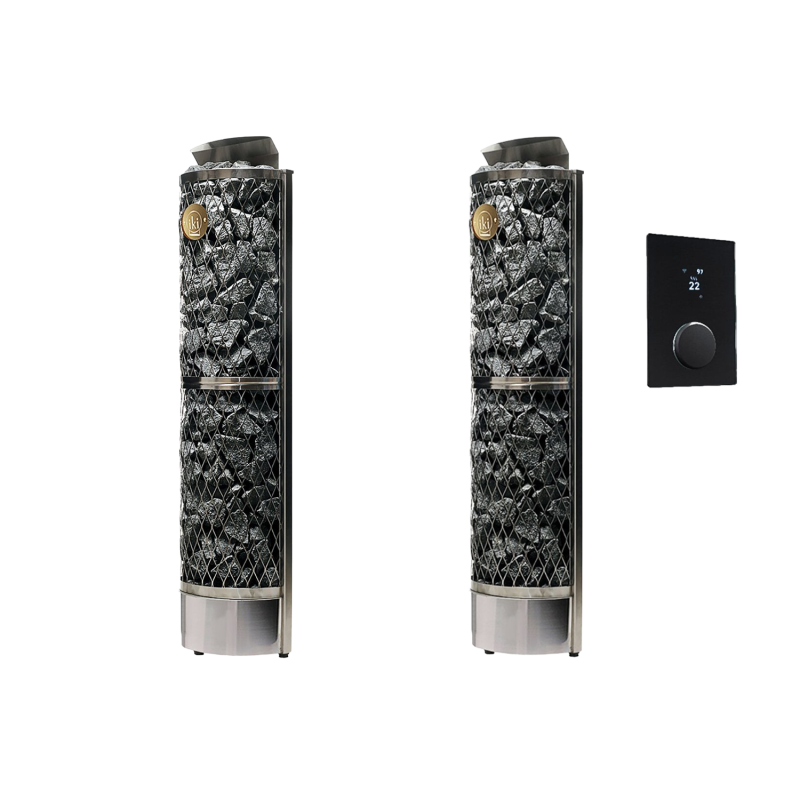 Riscaldatore elettrico per sauna - IKI WALL 7,6 kW