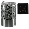 Stufa elettrica per sauna - MONDEX TENO E2, acciaio inossidabile - 0