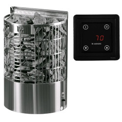 Stufa elettrica per sauna - MONDEX TENO E2, acciaio inossidabile  Stufa elettrica per sauna - MONDEX TENO E2, acciaio inossidabile
