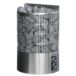 Stufa elettrica per sauna - MONDEX TENO, acciaio inossidabile  Stufa elettrica per sauna - MONDEX TENO, acciaio inossidabile