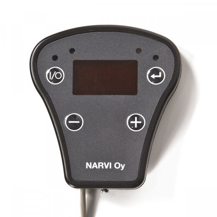 Stufa elettrica per sauna - NARVI SMOOTH 10,5 kW, nera