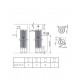 Stufa elettrica per sauna - NARVI SMOOTH 10,5 kW, nera