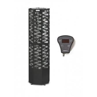 Stufa elettrica per sauna - NARVI SMOOTH 10,5 kW, nera