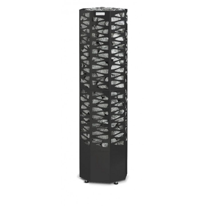 Stufa elettrica per sauna - NARVI SMOOTH 10,5 kW, nera