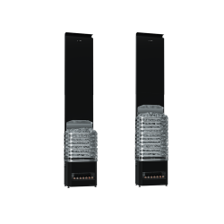 Stufa elettrica per sauna - SAUNUM Experience Nero 