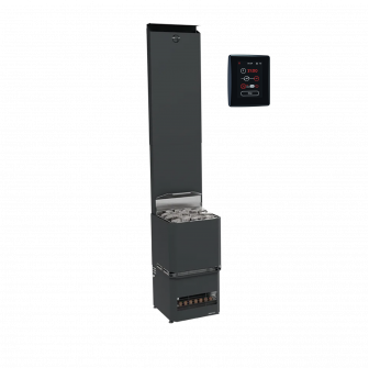 Riscaldatore elettrico per sauna - SAUNUM Pro Experience con pannello di controllo