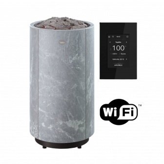 Stufa elettrica per sauna TULIKIVI KAARNA Classic L, con pannello di controllo Wi-Fi