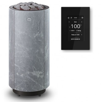 Riscaldatore elettrico per sauna TULIKIVI KAARNA Classic M, con pannello di controllo