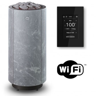 Stufa elettrica per sauna TULIKIVI KAARNA Classic M, con pannello di controllo WIFI
