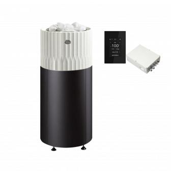 Riscaldatore elettrico per sauna TULIKIVI RIITE integrato, con pannello di controllo