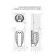 Riscaldatori elettrici per sauna - HARVIA Spirit SP60FC 6,0 kW Fenix WiFi set