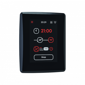 Pannello di controllo per riscaldatore elettrico per sauna - SAUNUM Leil 2.0 Mobile