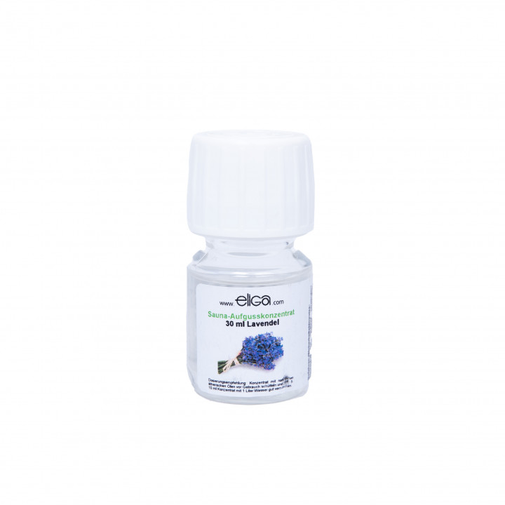 ELIGA sauna olio etereo-infuso concentrato LAVANDA, 30 ml