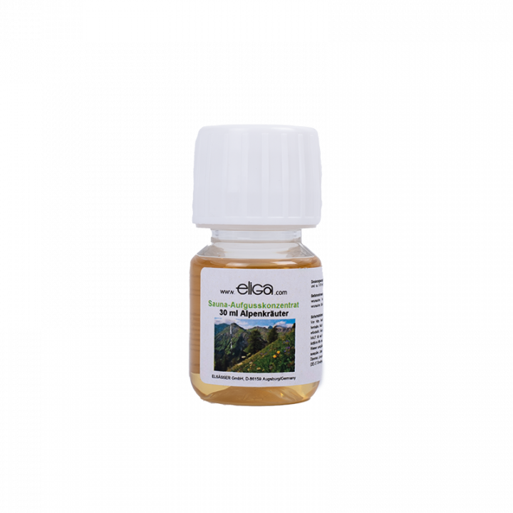 ELIGA Concentrato per infuso in sauna alle erbe alpine, 30 ml