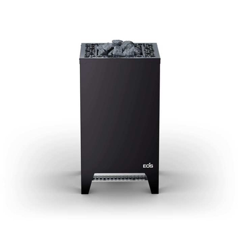 Stufa elettrica per sauna - EOS Bi-O Cubo 2, nera, stile 1