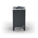 Stufa elettrica per sauna - EOS Cubo 2, effetto perla antracite, styling 1 - 0