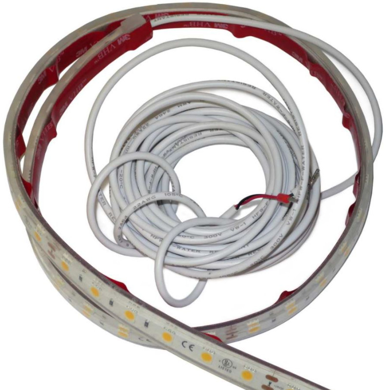 Strisce LED EOS per bagni turchi, bianco caldo e colori RGB