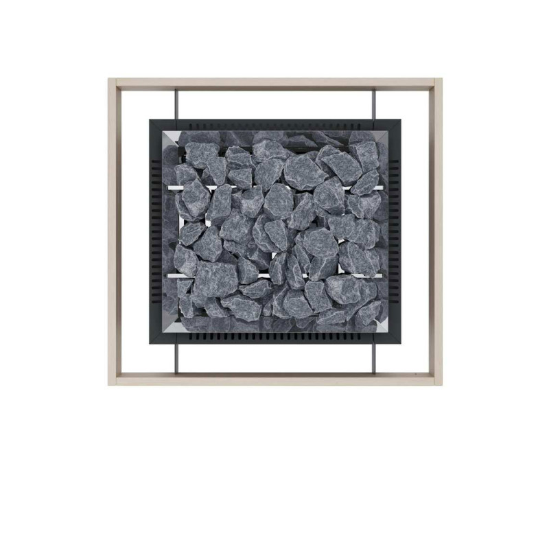 Ringhiera di sicurezza - per riscaldatore EOS Mega S HD con staffe di montaggio, noce