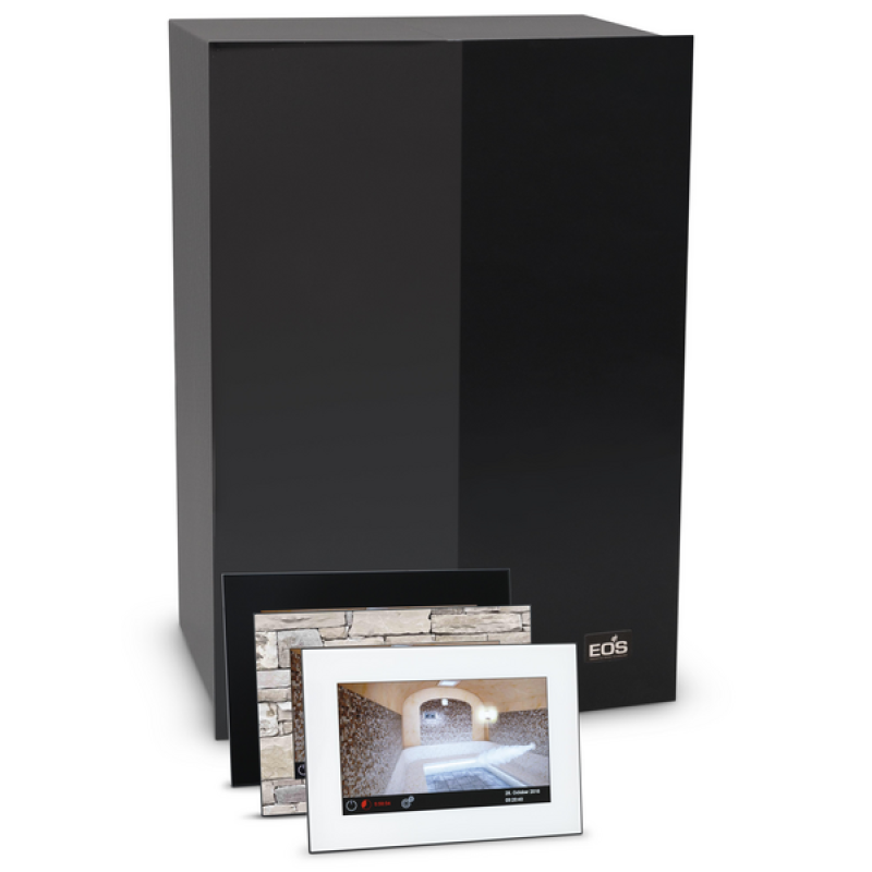 Generatore di vapore EOS SteamRock Premium II con unità di controllo in design individuale