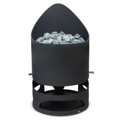 Stufa elettrica per sauna - Eos Zeus HD, nera 