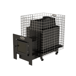 Stufa a legna per sauna - VILPRA ETNA-22-NL-V con focolare esterno 