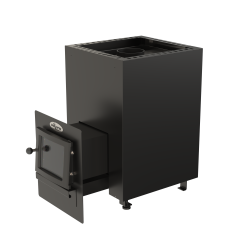 Stufa a legna per sauna - VILPRA FLAMO-14-LV con focolare esterno 