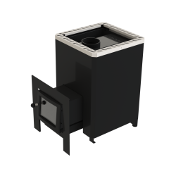 Stufa a legna per sauna - VILPRA FORNAX-14-LV con focolare esterno 