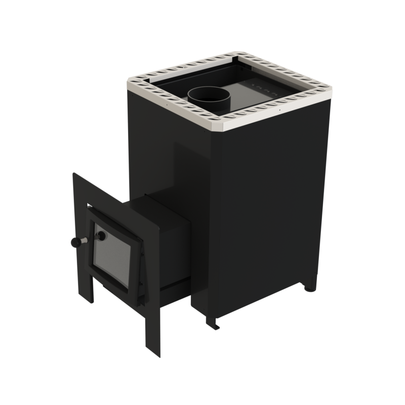 Stufa a legna per sauna - VILPRA FORNAX-14-LV con focolare esterno