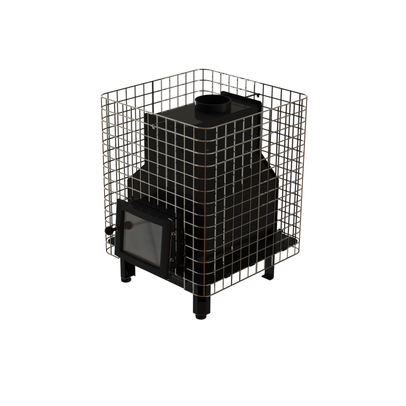 Stufa a legna per sauna - VILPRA FORNAX-14-NV con focolare interno