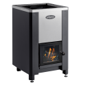 Stufa a legna per sauna - VILPRA FORNAX-14-V con focolare interno - 0