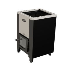 Stufa a legna per sauna - VILPRA FORNAX-E-V con focolare interno 