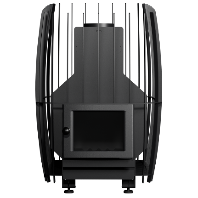 Stufa a legna per sauna - VILPRA FORNAX QUEEN-14-V con focolare interno