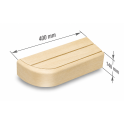 Elemento terminale per panche da sauna modulari, Aspen - 7