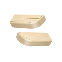 Elemento terminale per panche da sauna modulari, Aspen 
