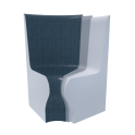Sedile per sauna a vapore V-4 - 4