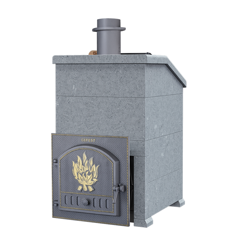 Stufa a legna per sauna - Gefest GFS ZK 45 President 1160/60 Pietra ollare